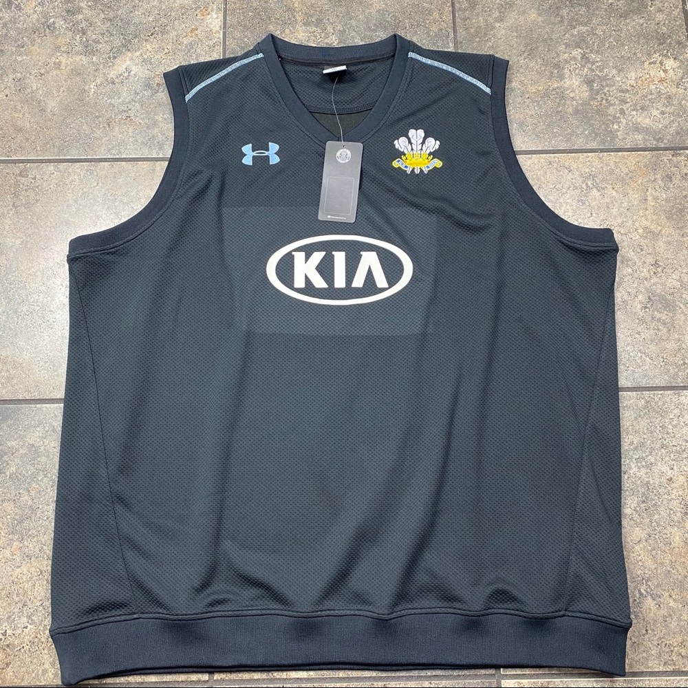 NEW! 2013 Under Armour Wales National Basketball Jersey Size 3XL W/Tags